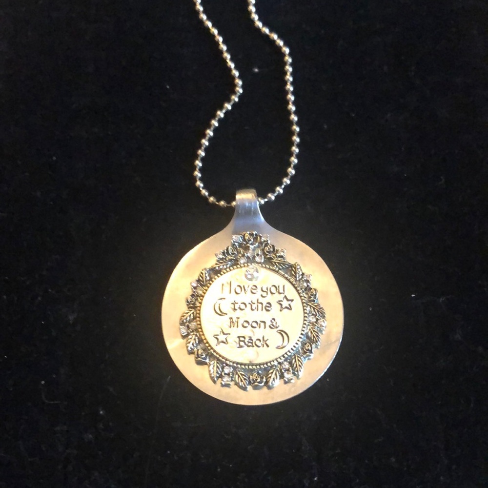 Handmade spoon necklace